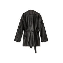La Rando - Bancalari Coat - Soft Lambskin - Black - Artisan Jacket - Luxury High Quality Leather - Avvenice