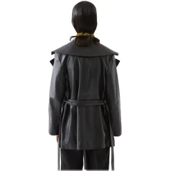 La Rando - Bancalari Coat - Soft Lambskin - Black - Artisan Jacket - Luxury High Quality Leather - Avvenice