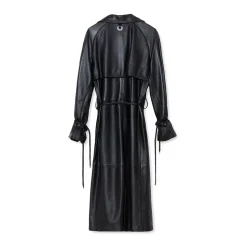 La Rando - Berisso Trench - Soft Lambskin - Black - Artisan Jacket - Luxury High Quality Leather - Avvenice