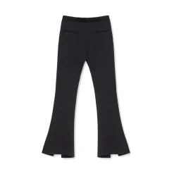 La Rando - Buenos Aires Pants - Goat Suede Leather - Black - Artisan Pants - Luxury High Quality Leather - Avvenice
