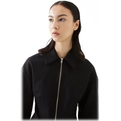 La Rando - Burzaco Jacket - Wool - Black - Artisan Jacket - Luxury High Quality Leather - Avvenice