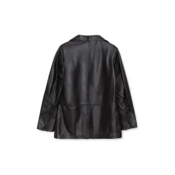 La Rando - Ezpeleta Blazer - Soft Lambskin - Black - Artisan Jacket - Luxury High Quality Leather - Avvenice