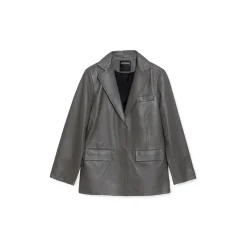 La Rando - Ezpeleta Blazer - Soft Lambskin - Grey - Artisan Jacket - Luxury High Quality Leather - Avvenice