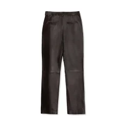 La Rando - Ezpeleta Pants - Soft Lambskin - Black - Artisan Pants - Luxury High Quality Leather - Avvenice