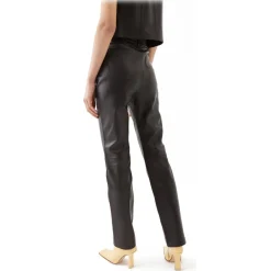 La Rando - Ezpeleta Pants - Soft Lambskin - Black - Artisan Pants - Luxury High Quality Leather - Avvenice