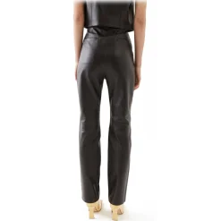 La Rando - Ezpeleta Pants - Soft Lambskin - Black - Artisan Pants - Luxury High Quality Leather - Avvenice
