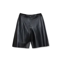 La Rando - Florida Shorts - Lambskin Leather - Black - Luxury High Quality Leather - Avvenice