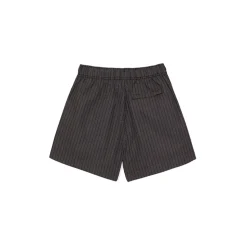 La Rando - Obera Shorts - Cotton - Grey - Luxury High Quality Leather - Avvenice