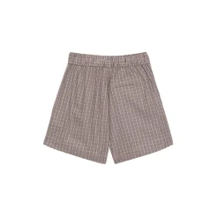 La Rando - Obera Shorts - Cotton - Light Grey - Luxury High Quality Leather - Avvenice