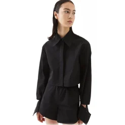 La Rando - Obera Shorts - Polyester - Black - Luxury High Quality Leather - Avvenice