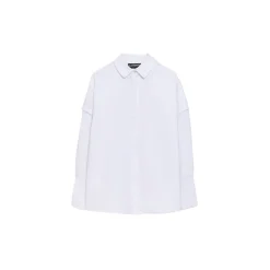 La Rando - Olivos Shirt - Cotton - White - Artisan Shirts - Luxury High Quality Leather - Avvenice