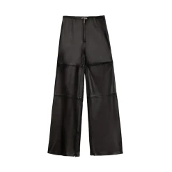 La Rando - Pacheco Pants - Soft Lambskin - Black - Artisan Pants - Luxury High Quality Leather - Avvenice