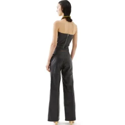 La Rando - Pacheco Pants - Soft Lambskin - Black - Artisan Pants - Luxury High Quality Leather - Avvenice