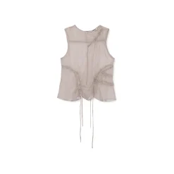 La Rando - Tesei Top - Silk - Pink - Artisan Top - Luxury High Quality Leather - Avvenice