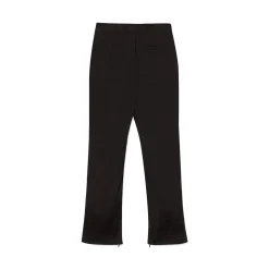 La Rando - Torcuato Pants - Silk and Wool - Black - Luxury High Quality Leather - Avvenice