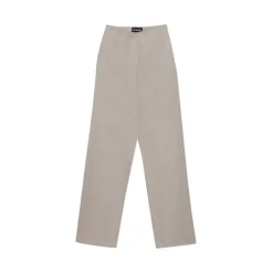 La Rando - Trelew Pants - Linen - Beige - Luxury High Quality Leather - Avvenice