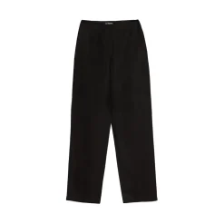 La Rando - Trelew Pants - Linen - Black - Luxury High Quality Leather - Avvenice