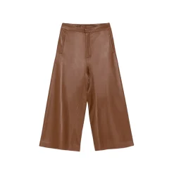 La Rando - Varela Pants - Soft Lambskin - Brown - Artisan Pants - Luxury High Quality Leather - Avvenice