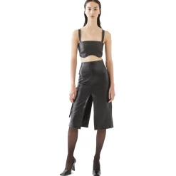 La Rando - Wilde Top - Bovine Leather - Black - Artisan Top - Luxury High Quality Leather - Avvenice