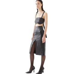 La Rando - Wilde Top - Bovine Leather - Black - Artisan Top - Luxury High Quality Leather - Avvenice