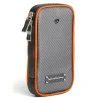 Lamborghini - TecknoMonster - Lamborghini Smartphone Holder in Aeronautical Carbon Fibre - Orange - Black Carpet Collection - Avvenice
