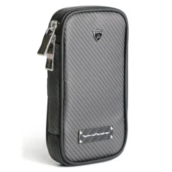 Lamborghini - TecknoMonster - Lamborghini Smartphone Holder in Aeronautical Carbon Fibre - Black - Black Carpet Collection - Avvenice