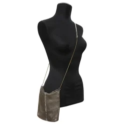 Laura B - New Basic Party Bag - Mesh Bag - Dorè - Strap Bag - Luxury High Quality Bag - Avvenice