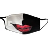 Leda Di Marti - Black and White Mouth - 5 High Quality Protection Mask - Coronavirus - COVID19 - Made in Italy - Avvenice