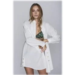 Leda Di Marti - Camid Shirt - Love a Dream - Haute Couture Made in Italy - Luxury High Quality Shirt - Avvenice