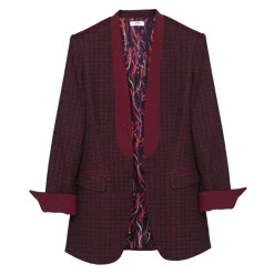 Leda Di Marti - Jacquard Jacket - Leda Collection - Haute Couture Made in Italy - Luxury High Quality Jacket - Avvenice