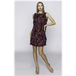 Leda Di Marti - Medusa Red Dress - Leda Collection - Haute Couture Made in Italy - Luxury High Quality Dress - Avvenice