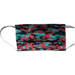 Leda Di Marti - Military Red - 5 High Quality Protection Mask - Coronavirus - COVID19 - Made in Italy - Avvenice