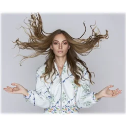 Leda Di Marti - Printed Bomber - Love a Dream - Haute Couture Made in Italy - Luxury High Quality Jacket - Avvenice