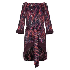 Leda Di Marti - Red Jacket Dress - Leda Collection - Haute Couture Made in Italy - Luxury High Quality Jacket Dress - Avvenice