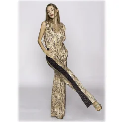 Leda Di Marti - Smanicata Suit - Leda Collection - Haute Couture Made in Italy - Luxury High Quality Dress - Avvenice