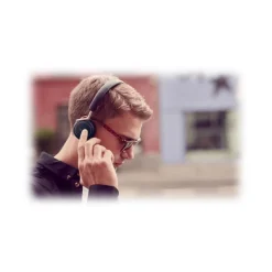 Libratone - Q Adapt On-Ear - Stormy Black - High Quality Headphones Earphones - Active Noise Canceling - Lightning - CityMix - Avvenice