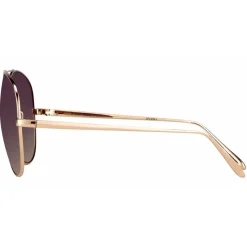 Linda Farrow - 398 C3 Aviator Sunglasses - Matt Yellow Gold - Linda Farrow Eyewear - Kendall Jenner - Alessandra Ambrosio - Avvenice