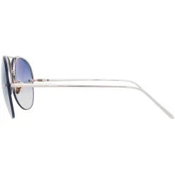 Linda Farrow - 574 C6 Aviator Sunglasses - Gold - Linda Farrow Eyewear - Avvenice