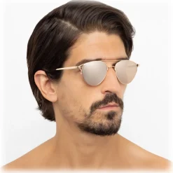 Linda Farrow - 804 C3 Aviator Sunglasses - Rose Gold - Linda Farrow Eyewear - Avvenice