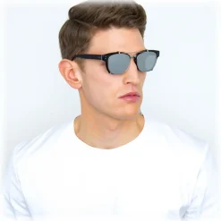 Linda Farrow - 666 C2 Aviator Sunglasses - White Gold - Linda Farrow Eyewear - Avvenice