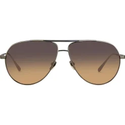 Linda Farrow - 501 C7 Aviator Sunglasses - Nickel - Linda Farrow Eyewear - Avvenice