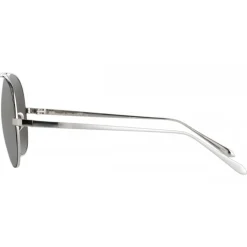 Linda Farrow - 128 C5 Aviator Sunglasses - Yellow Gold - Linda Farrow Eyewear - Alessandra Ambrosio Official - Avvenice