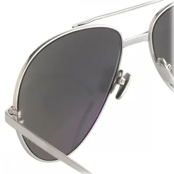 Linda Farrow - 128 C5 Aviator Sunglasses - Yellow Gold - Linda Farrow Eyewear - Alessandra Ambrosio Official - Avvenice