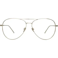 Linda Farrow - 751 C2 Aviator Optical Frames - White Gold - Linda Farrow Eyewear - Avvenice