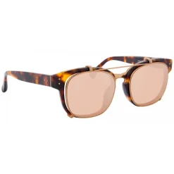 Linda Farrow - 666 C3 Aviator Sunglasses - Rose Gold - Linda Farrow Eyewear - Avvenice