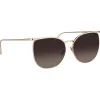 Linda Farrow - 509 C6 Browline Sunglasses - Rose Gold - Linda Farrow Eyewear - Gigi Hagid - Elle Macpherson - Official - Avvenice