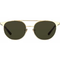 Linda Farrow - 421 C1 Browline Sunglasses - Yellow Gold - Linda Farrow Eyewear - Karlie Kloss - Alessandra Ambrosio - Official - Avvenice