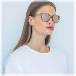 Linda Farrow - 517 C4 Cat Eye Sunglasses - Ash - Linda Farrow Eyewear - Avvenice