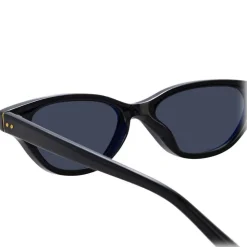 Linda Farrow - 965 C1 Cat Eye Sunglasses - Black - Linda Farrow Eyewear - Priyanka - Alessandra Ambrosio Official - Avvenice
