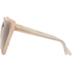 Linda Farrow - 736 C6 Cat Eye Sunglasses - Milky Pink - Linda Farrow Eyewear - Avvenice
